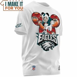 Philadelphia Eagles Mickey NFL Player Touchdown T Shirt 2