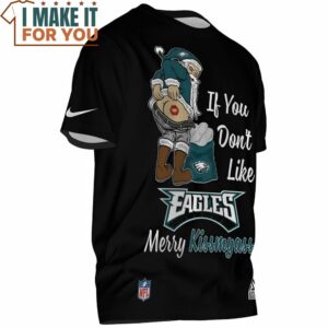 Philadelphia Eagles Santa If You Dont Like Eagles Merry KissmyAss T Shirt 2