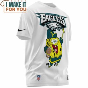 Philadelphia Eagles Spongebob Game Day T Shirt 2