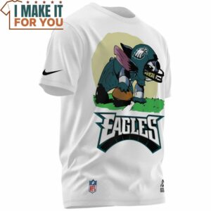 Philadelphia Eagles Stitch NFL Player Touchdown T Shirt 2