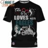 Philadelphia Eagles This Girl Loves Her Eagles And Disney T-Shirt, Eagle Fan Gifts
