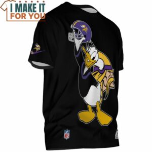 Minnesota Vikings Donald Duck NFL Big Fan T Shirt 2