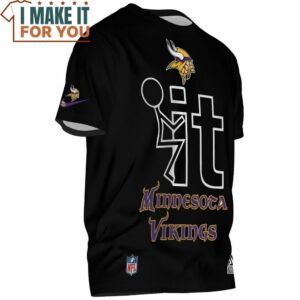 Minnesota Vikings Funny IT Icon T Shirt 2