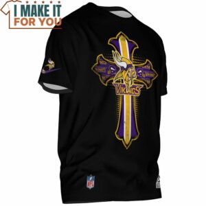 Minnesota Vikings God First Family Second Then Vikings T Shirt 3