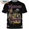 Minnesota Vikings Horror Movie Characters Mystery Van T-Shirt, Unique Minnesota Vikings Gifts