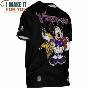 Minnesota Vikings Mickey NFL Player T Shirt 2