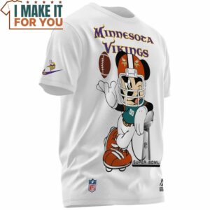 Minnesota Vikings Mickey Super Bowl Champions Cup T Shirt 2