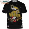 Minnesota Vikings Snoopy Woodstock Christmas T-Shirt, Minnesota Vikings Gift Shop