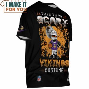 Minnesota Vikings This My Scary Vikings Costume T Shirt 2