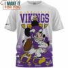Minnesota Vikings x Mickey NFL PLayer Fullprinted T-Shirt, Gifts For Vikings Fans