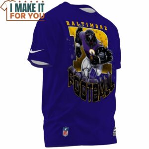 Baltimore Ravens Cool Football Player T Shirt 2
