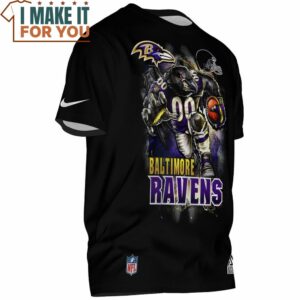 Baltimore Ravens Cool NFL Player 00 T Shirt 2