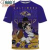 Baltimore Ravens x Mickey Football Player Fullprinted T-Shirt, Gifts For Baltimore Ravens Fans