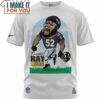 Ray Lewis x Baltimore Ravens Cartoon Art T-Shirt, Baltimore Ravens Gift