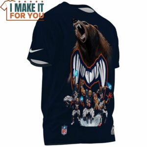 Chicago Bears Super Team Cartoon Art T Shirt 2