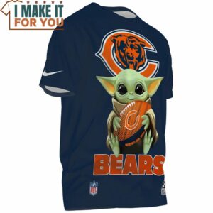 Chicago Bears x Baby Yoda NFL Big Fan T Shirt 2