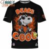 Chicago Bears x Cool Snoopy And Woodstock Bears Fan Shirt, Best Gifts For Chicago Bears Fan