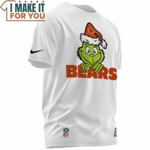 Chicago Bears x Grinch Big Fan T Shirt 2