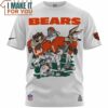 Chicago Bears x Looney Tunes Bears NFL Team Up T-Shirt, Best Chicago Bears Gifts