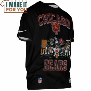 Chicago Bears x Looney Tunes NFL Game Day T Shirt 2