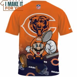 Chicago Bears x Mario Champions Cup AOP T Shirt 2