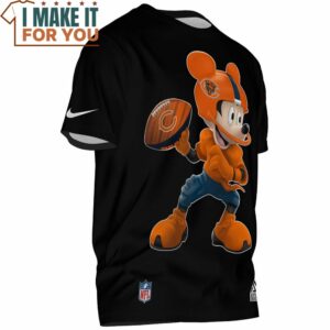 Chicago Bears x Mickey Football Player 3D T Shirt 2