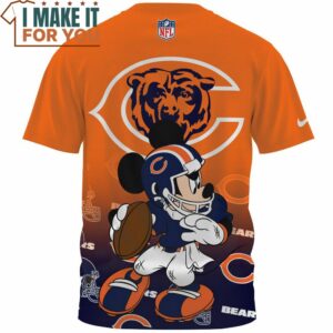 Chicago Bears x Mickey NFL Player T Shirt 2