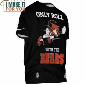 Chicago Bears x Mickey Only Roll With The Bears T Shirt 2