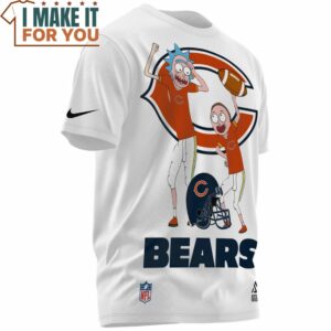 Chicago Bears x Rick and Morty Game Day T Shirt 2