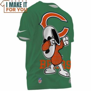 Chicago Bears x Snoopy Dabbing Big Fan T Shirt 2