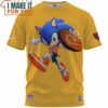 Chicago Bears x Sonic NFL Player T-Shirt, Best Gift For Chicago Bears Fan