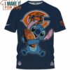 Chicago Bears x Stitch Football Lover T-Shirt, Chicago Bears Gifts For Men