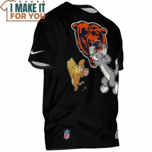Chicago Bears x Tom and Jerry Bears Fan T Shirt 2