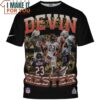 Devin Hester x Chicago Bears Vintage T-Shirt, Chicago Bears Gifts For Dad