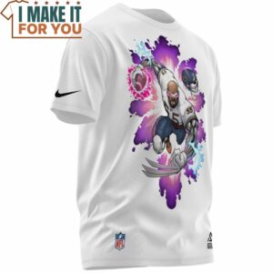 Lance Briggs x Chicago Bears Wolverine Fullprinted T Shirt 2