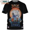 Tennessee Titans Snoopy Trick or Treat NFL Player T-Shirt, Unique Tennessee Titans Gifts