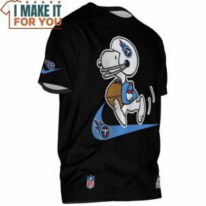 Tennessee Titans Snoopy Titans Fan Nike T Shirt 2