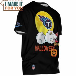 Tennessee Titans Snoopy Wizard Halloween T Shirt 2