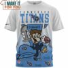 Tennessee Titans x Mario Super Bowl Champions Cup All Over Printed T-Shirt, Titans Football Gifts