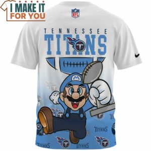 Tennessee Titans x Mario Super Bowl Champions Cup T Shirt 2
