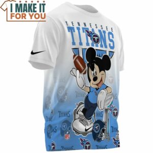 Tennessee Titans x Mickey Super Bowl Champions Cup Fullprinted T Shirt 3