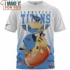 Tennessee Titans x Pikachu NFL Player Fullprinted T-Shirt, Titans Gifts