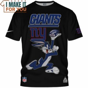 New York Giants Bugs Bunny Touchdown T-Shirt, Ny Giants Gift Shop