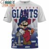 New York Giants x Mario Super Bowl Champions Cup Funny T-Shirt, Unique Ny Giants Gifts