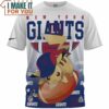 New York Giants x Pikachu Football Player T-Shirt, Ny Giants Gifts For Him