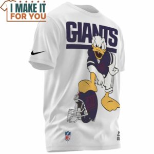 New York Giants Donald Duck Football Player T Shirt 2 1
