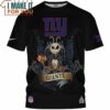 New York Giants Jack Skellington Nightmare Before Christmas Football Fan T-Shirt
