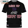 New York Giants Rise Up NY Or Shut Up T-Shirt, Unique Ny Giants Gifts