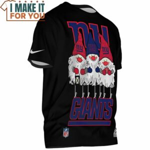 New York Giants Lucky Gnomes Love Giants T Shirt 2
