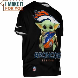 Denver Broncos Baby Yoda Football Lover T Shirt 2